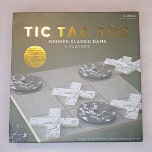 Tic Tac Toe Wooden Classic Game